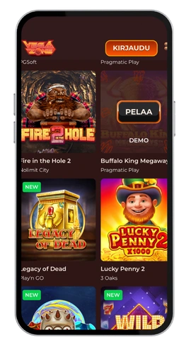 VegaZone Casino app